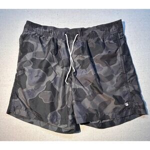 G-Star Raw Dirik Swim Shorts Mens Large Camo Grey Black Board Shorts